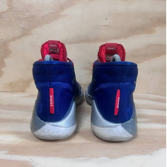 Nike - KD- ID Zoom ETW 23 - Sneakers - Blue/Red - Kids Big- 6 - BQ7697-991 - Picture 6 of 9